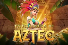 Изображение слота Treasures of Aztec в казино Олимп