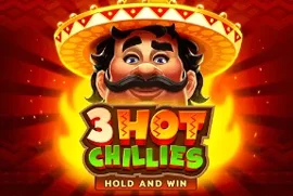 Изображение слота 3 Hot Chillies: Hold and Win в казино Олимп