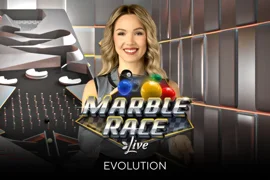 Изображение слота Marble Race в казино Олимп