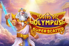 Изображение слота Gates of Olympus Super Scatter в казино Олимп