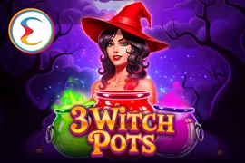 Изображение слота 3 Witch Pots в казино Олимп