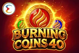 Изображение слота Burning Coins 40 в казино Олимп