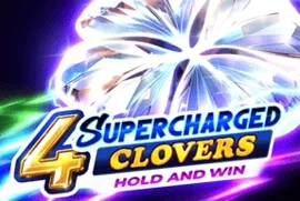 Изображение слота 4 Supercharged Clovers: Hold and Win в казино Олимп