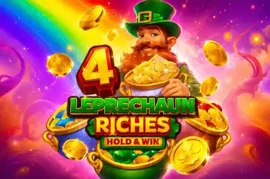Изображение слота 4 Leprechaun Riches: Hold&Win в казино Олимп
