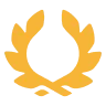 Эмблема Olimp с золотыми лаврами