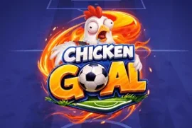 Изображение слота Chicken Goal в казино Олимп