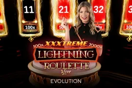 Изображение слота XXXTreme Lightning Roulette в казино Олимп